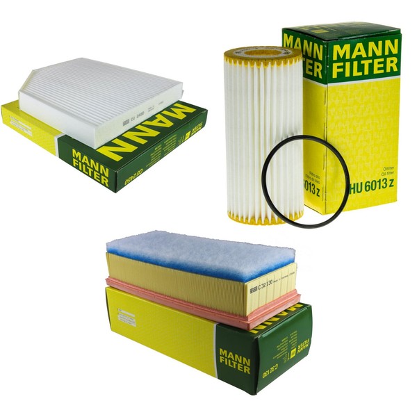 Mann Inspektionspaket Filterset FüR Audi A4 Avant 1.8 Tfsi 2.0 Q5-image