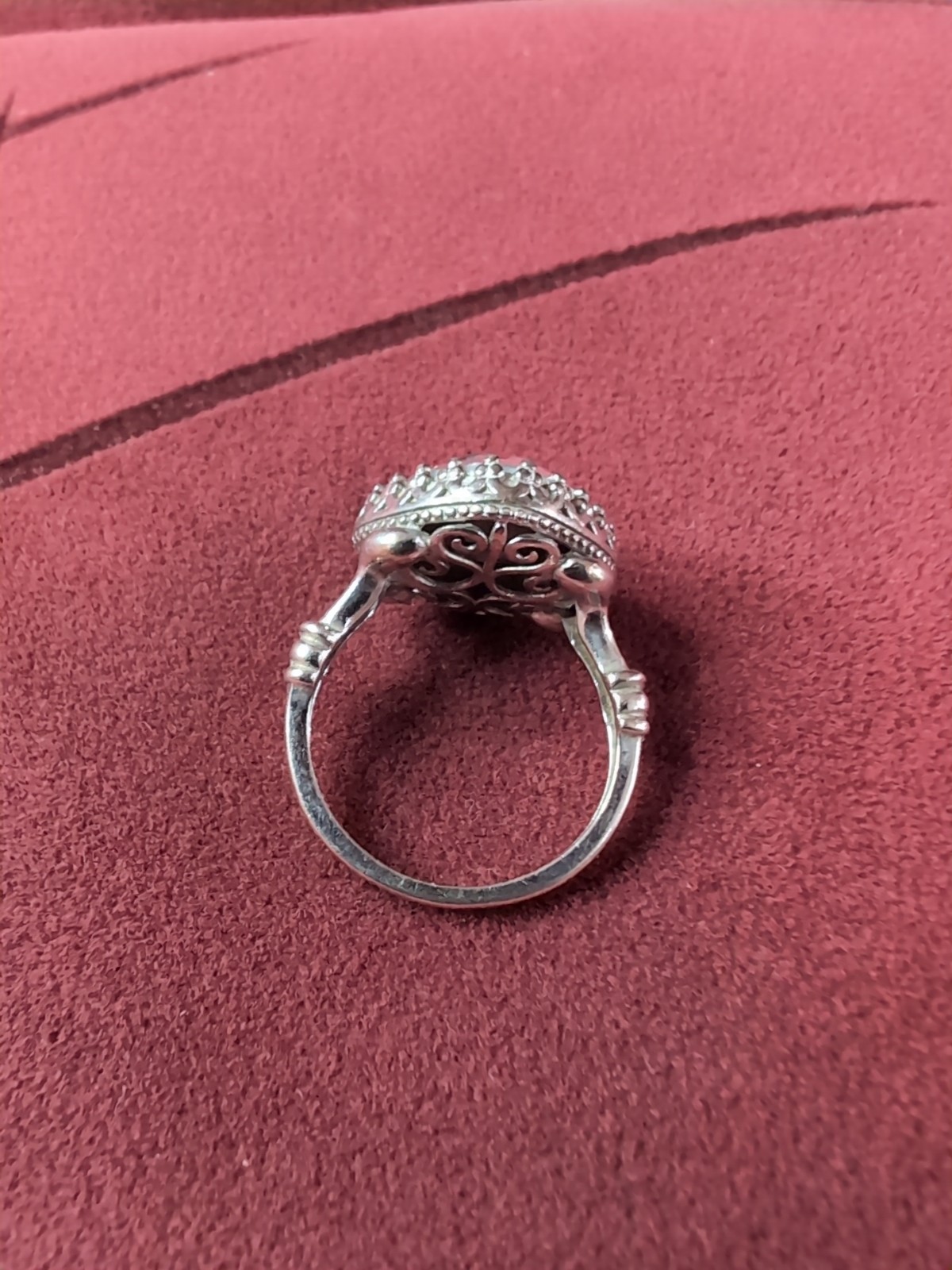 Statement FD Sterling Silver 925 Ring Aquamarine … - image 5