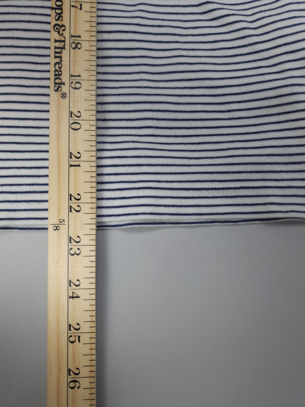 VTG  2000s Ralph Lauren Jeans Co Women XL Stripe Button Coastal Preppy Tee Shirt thumbnail 7