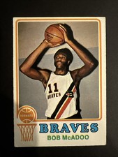 1973 Topps Basketball #135 Bob McAdoo Rookie EX
