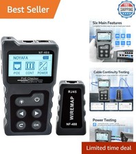 Efficient PoE Tester for DC Power, Voltage  Network Cable Testing - 4 x 1.5 in