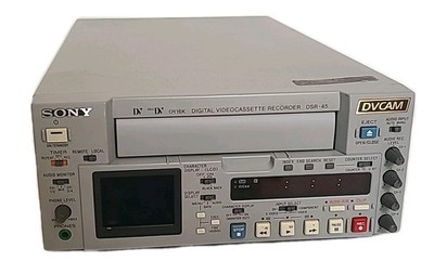 Sony DSR-45 DVCAM Digital Videocassette Recorder DV Deck  110-220v FIREWIRE