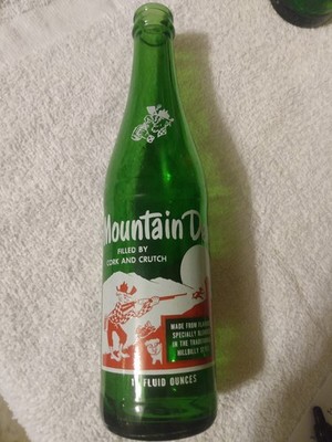 Mountain Dew Hillbilly Names ACL Soda Bottle 10 oz  Filled By Cork And Crutch#27