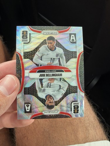 Panini Prizm FIFA World Cup 2026 Aces Jude Bellingham England #23 Wave