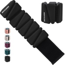 Ankle Weights Set of 2 1 lb/2 lb/3 lb Each Adjustable Wrist Weights for Wom...