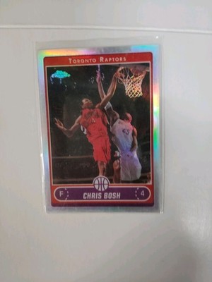 2006-07 Topps Chrome Chris Bosh #74 Refractor - Heat Champ Raptors