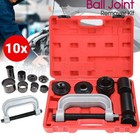 10pc Ball Joint Press Service Kit Remover Separator Adaptor 4x4 Garage Tool New
