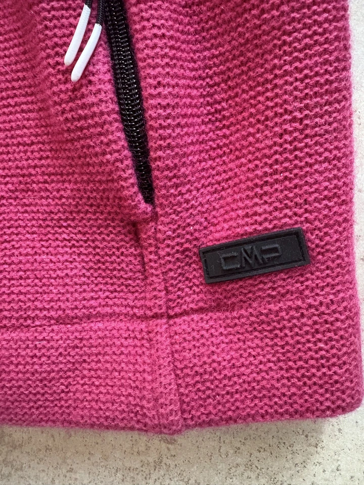CMP Strickjacke Jacke aus Wolle, innen Fleece, Gr. 38 - Bild 3 von 4