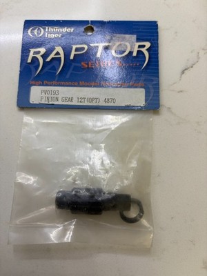 THUNDER TIGER RAPTOR PV0193 PINION GEAR 12T (OPT)4870