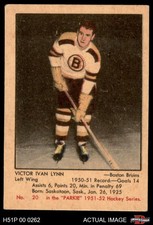 1951 Parkhurst #20 Victor Ivan Lynn Bruins 3.5 - VG+