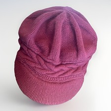 Roeckl Schildmütze Strickmütze Zopfmuster Gr.56/57 (7)  Angora Lammwolle Weich