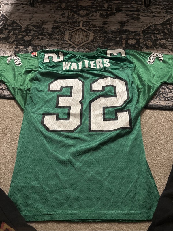 Vtg Rare Philadelphia Eagle Ricky Watters Authentic Wilson Jersey Size Medium