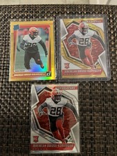 2021 Panini Rookies and Stars Gold Pulsar Prizm Jeremiah Owusu-Koramoah /15 + 2