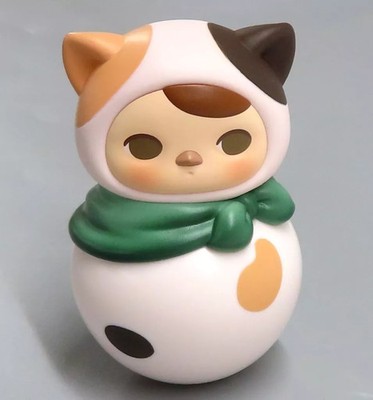 Mini Figur Calico ''POPMART PUCKY Roly-Poly Kitty Serie''
