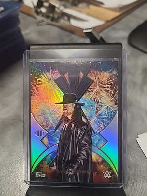 2025 Topps Universe WWE Undertaker #NMS-13 Namesakes Insert Base