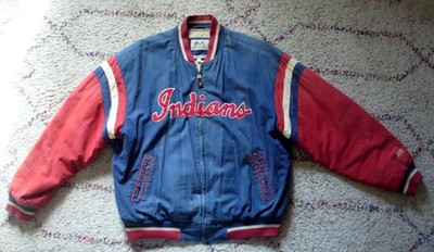 #インディアンス#メジャー#冬#MLB#ビンテージ#最終値下 1954 CLEVELAND INDIANS COOPERSTOWN COLLECTION MIRAGE JACKET COAT