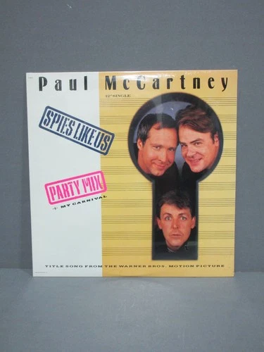 PAUL McCARTNEY "Spies Like Us" 12" SINGLE SEALED NEW VINYL (4)