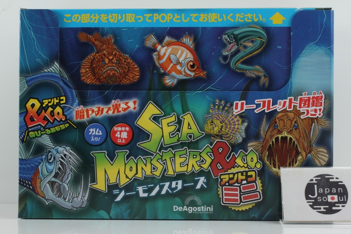 DeAgostini Sea Monsters & Co. Set of 12 Types Figure Monster Mini