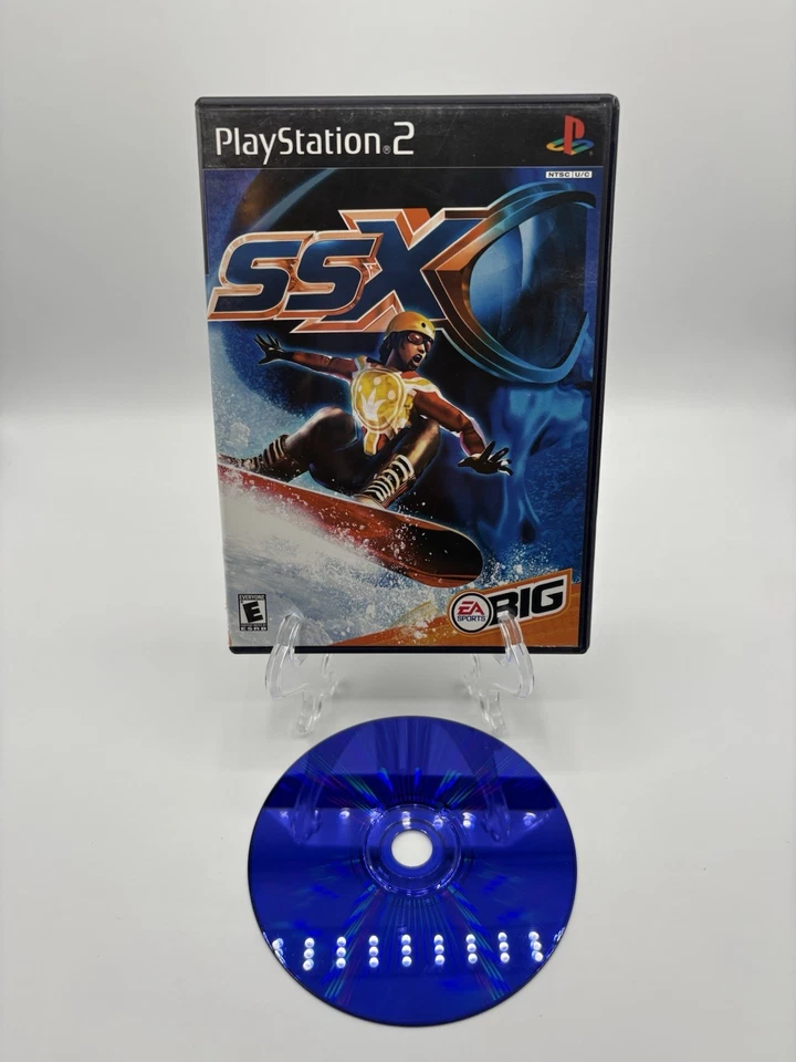 SSX PS2 PlayStation 2 CIB Complete Black Label Registration Card Tested - Image 4 of 4