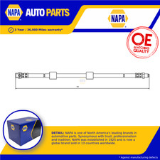 Brake Hose fits BMW 523 E39 2.5 Front 95 to 00 Hydraulic NAPA 34301165249 New