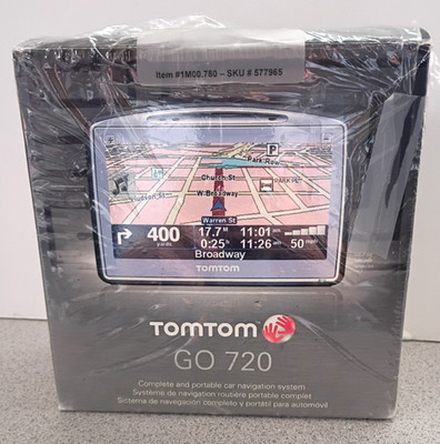 TomTom Go 720  4.3''  Widescreen Touch Screen Bluetooth Portable GPS By Tom Tom