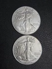 Lot of 2 - 2025 $1 American Silver Eagle 1 oz BU