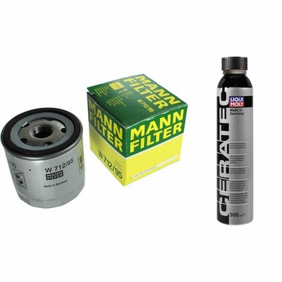 MANN-FILTER ÖLFILTER W 712/95 + LIQUI MOLY Cera Tec 3721