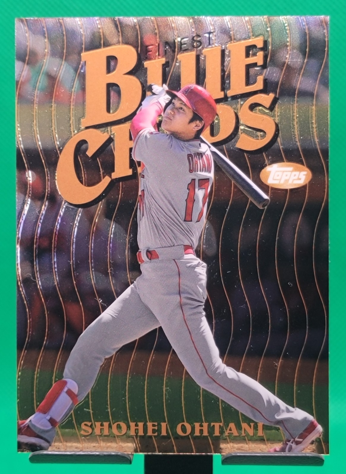 2019 Topps Finest Shohei Ohtani Blue Chips #FBC-SO ⚾️ 2nd Year Los Angeles Angel