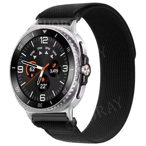 Nylon Armband Ersatz Für Samsung Galaxy Watch 8/8 Classic Ultra 47mm Sportband - Picture 4 of 41