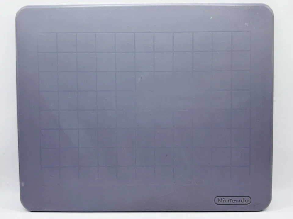 Super Nintendo SNES Mario Juego de Pintura Alfombrilla de Ratón Manuales de Ratón Probado ¡Funciona! Foto 2 de 4