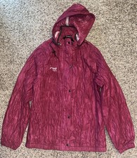 Frogg Toggs Youth Rain Jacket Size X-Large Cherry Pink All Purpose Outerwear