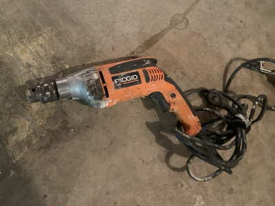 #ad Ridgid Electric Drill $50.00