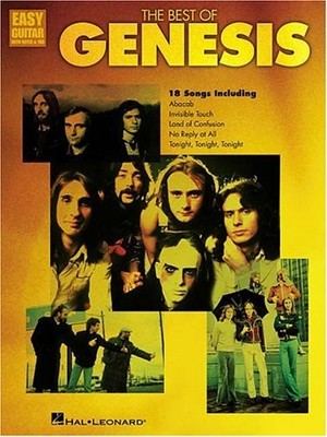 THE BEST OF GENESIS (EASY GUITAR WITH NOTES & TAB) *Excellent Condition*