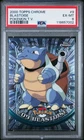 2000 TOPPS CHROME POKEMON T.V. #9 BLASTOISE PSA 6