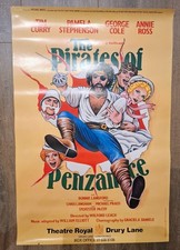 Pirates of Penzance Tim Curry Original Drury Lane Theatre Poster 1982 76x50cm