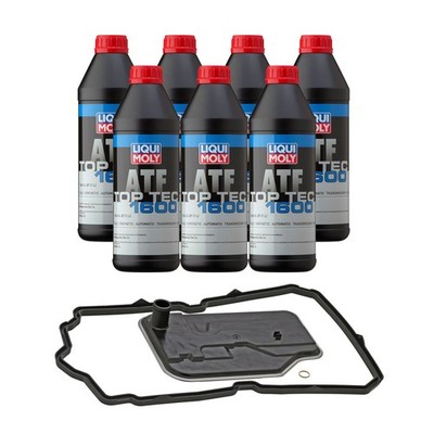 Liqui Moly 7L TopTec ATF 1600 Trans Fluid Filter Kit for Mercedes W204 W212 W164