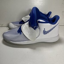 Nike Kyrie Flytrap 3 Size 7Y Basketball Shoes BQ5620-100 White Blue Sneakers