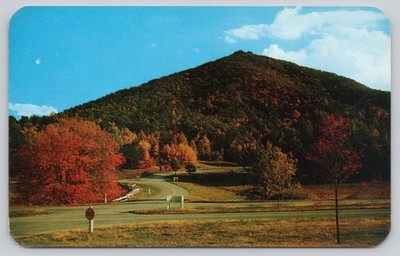 Sharp Top Mountain Peaks of Otter Virginia Blue Ridge Parkway Postcard