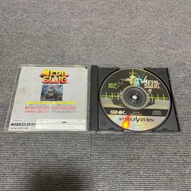 Metal Slug Sega Saturn Japanese Action ShootingGame SNK "good" Japan Used