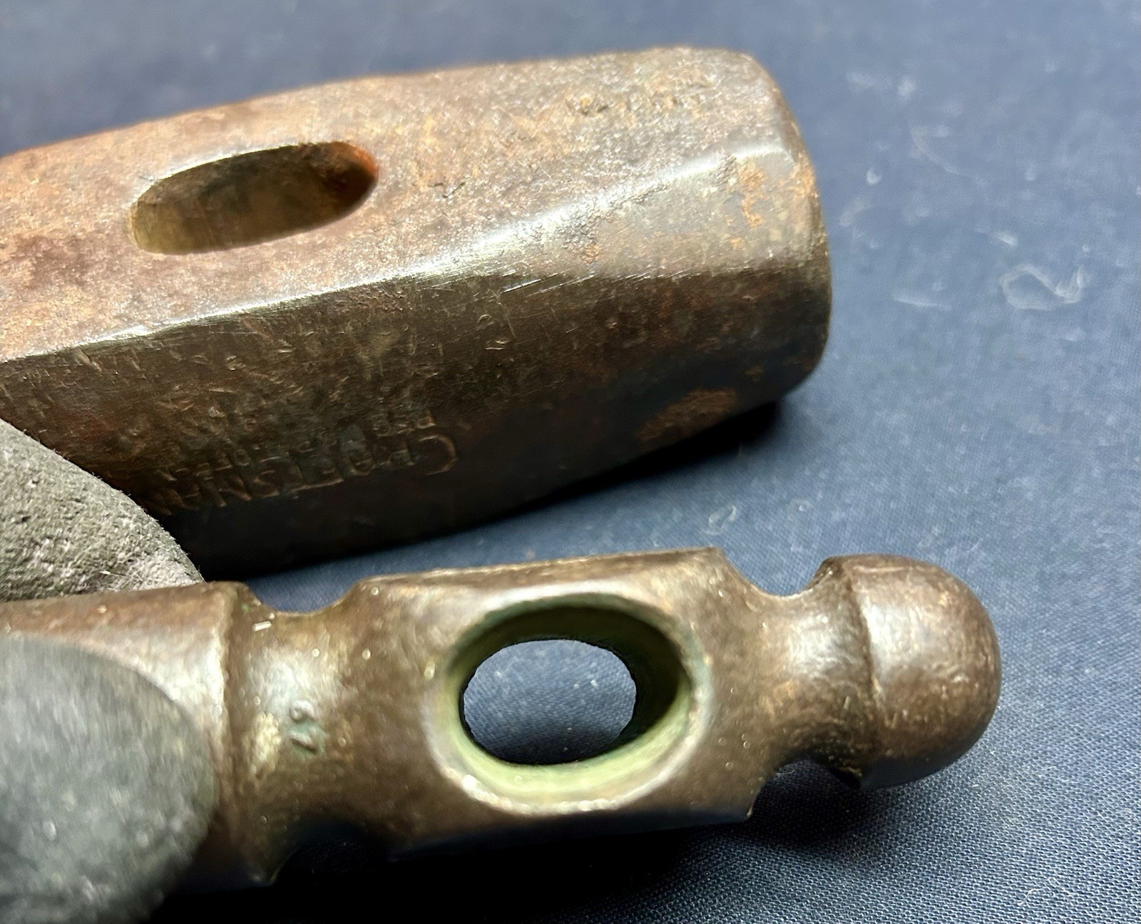 2lb 10Oz Craftsman Stone Mason / Blacksmith Straight Peen Head Ball Peen Mini