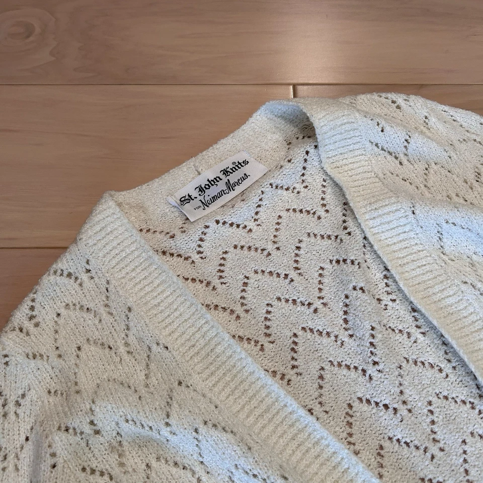 Cárdigan pequeño vintage St John Knits para mujer Neiman Marcus Foto 2 de 4