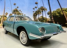 Franklin Mint 1963 Studebaker Avanti Turquoise Metallic Rare Le 124 Complete
