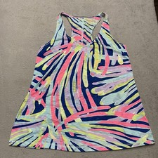 Lilly Pulitzer Luxletic Racerback Tank Small Sea Dreamin Tropical Colorful