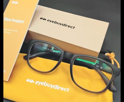 Eyebuydirect MILO 51-17-140 C3 Eyeglasses GRAY FULL RIM Med NIB