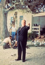 A Alfred Hitchcock Posing Outdoor 4x6 Photo Print