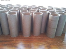 Lot of 50 Empty Toilet Paper Rolls Hard Cardboard Tubes for Arts Craft Project