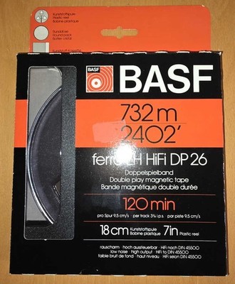 BASF ferro LH HiFi DP 26 Tonband ungeöffnet