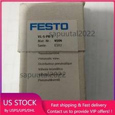US FREE TAX New Festo VL-5-PK-3 4504 Pneumatic valve