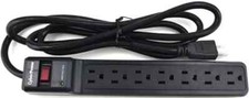 CyberPower 7-outlet Surge Protector with 6 FT Power Cord