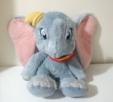 Disney Store Blue DUMBO  Soft Plush Toy Large 14 Inch Tall